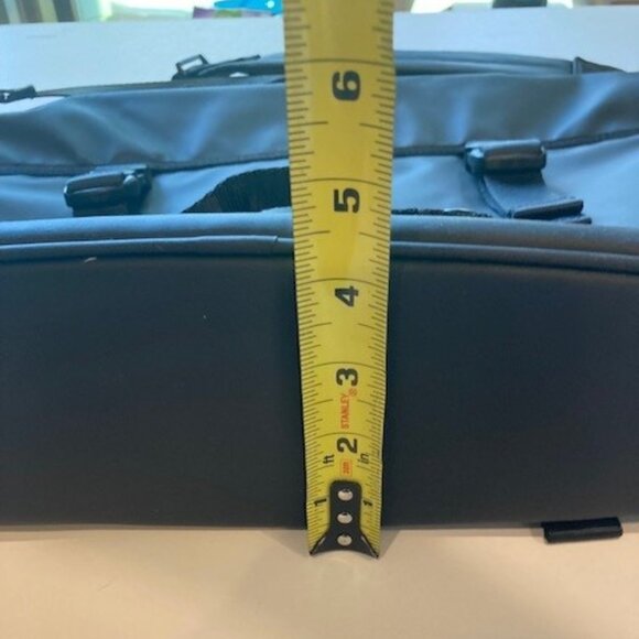 Ted Baker London Crossbody Rubberized "MXB STOLE" Messenger Bag w/ Strap - Picture 9 of 10